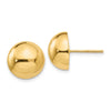 Half Ball Post Earrings
