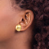 Half Ball Post Earrings