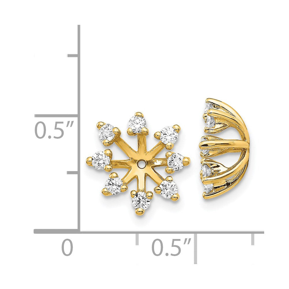 Fancy Diamond Earring Jackets