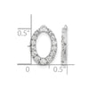 Lab Grown Diamond Oval Earring Jackets