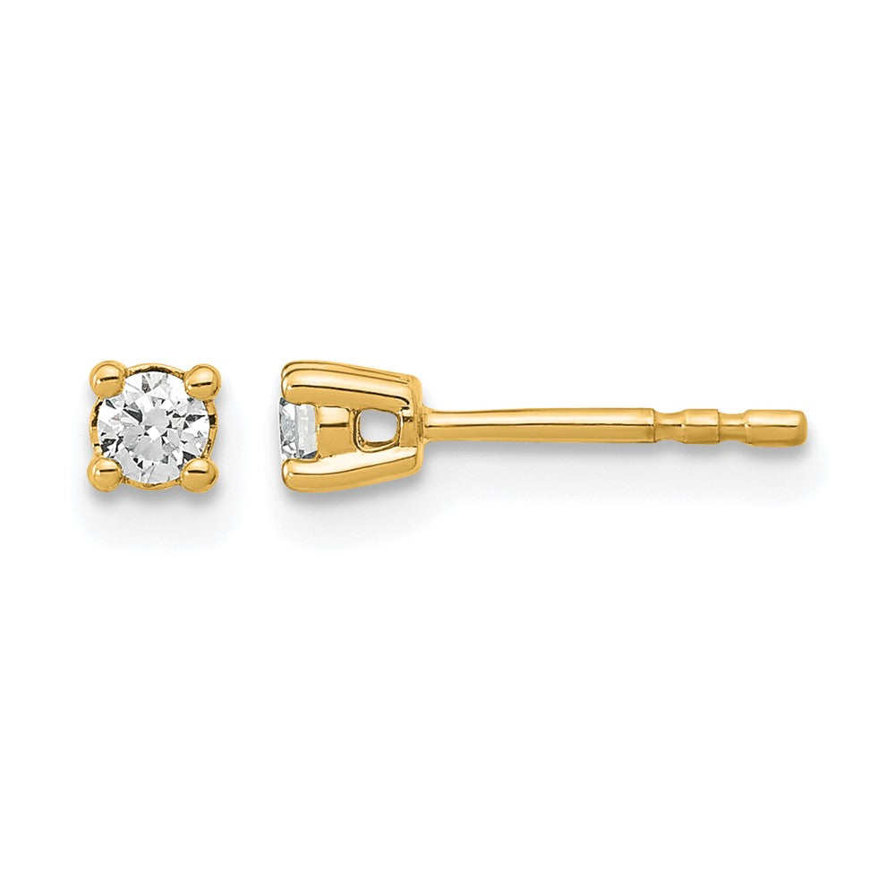 Round LGD 3 & 4 Prong Studs