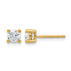 Round LGD 3 & 4 Prong Studs