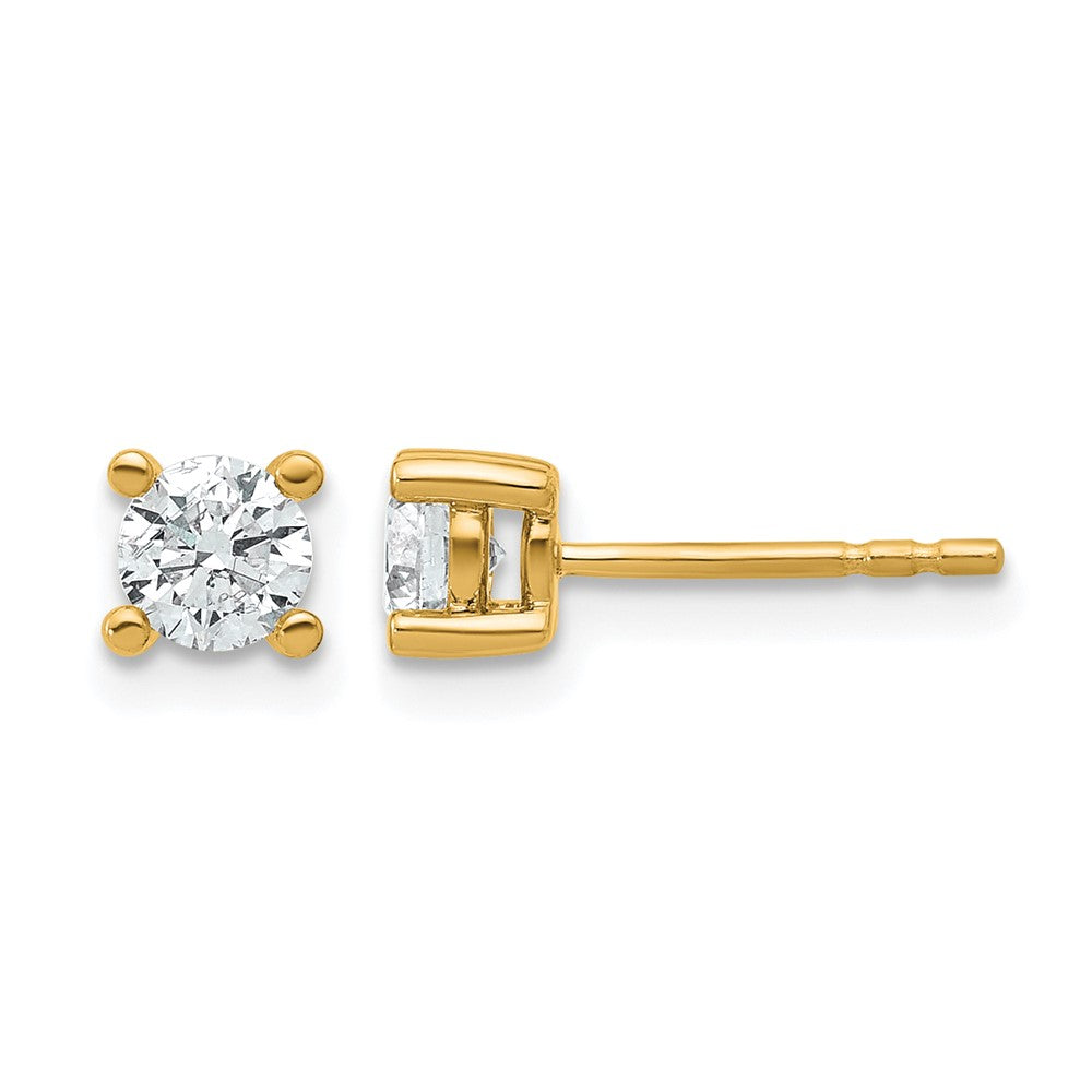 Round LGD 3 & 4 Prong Studs