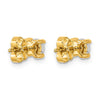 14k 3/4 carat Certified Lab Grown Diamond VS/SI+ G+ Round Complete Four Prong Heavyweight Stud Earrings