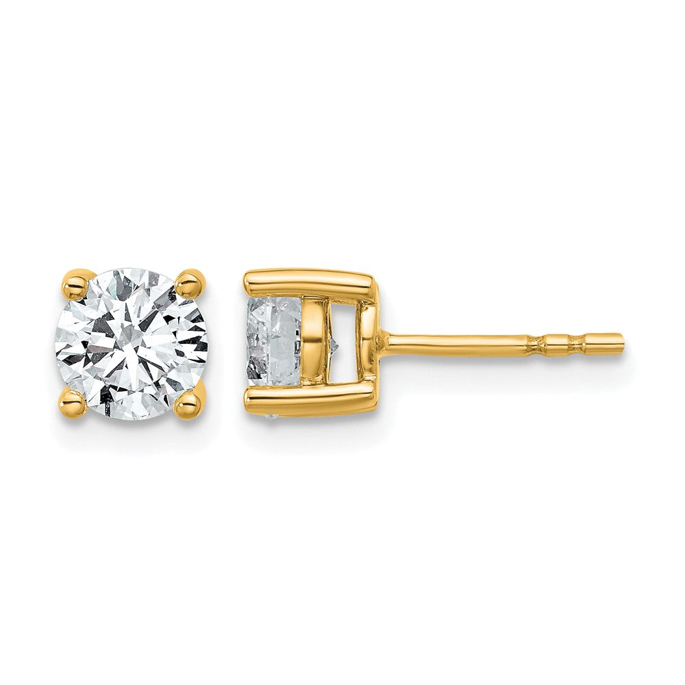 Round LGD 3 & 4 Prong Studs