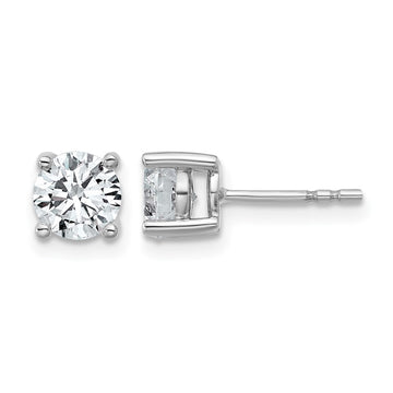 Round LGD 3 & 4 Prong Studs — 6.4 mm