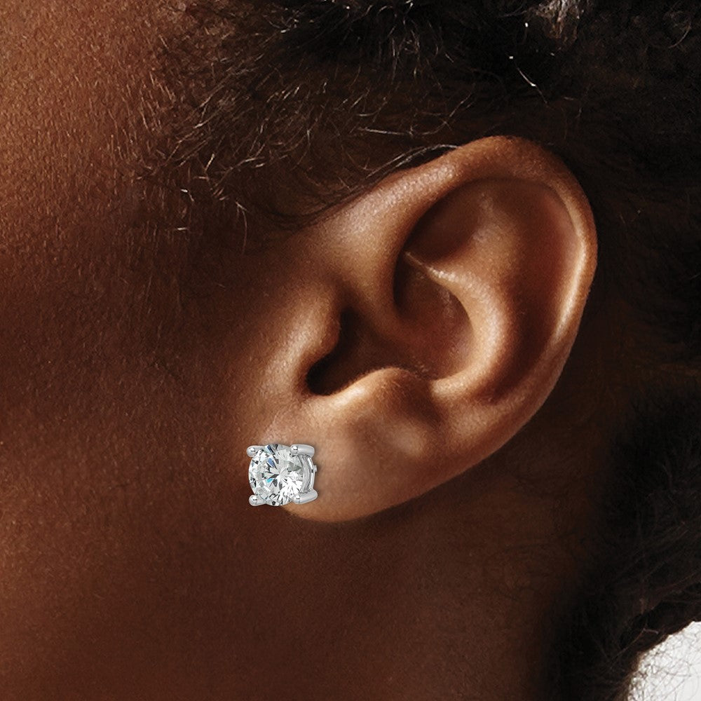 Round LGD 3 & 4 Prong Studs — 7.25 mm