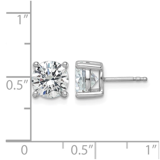 Round LGD 3 & 4 Prong Studs — 7.25 mm