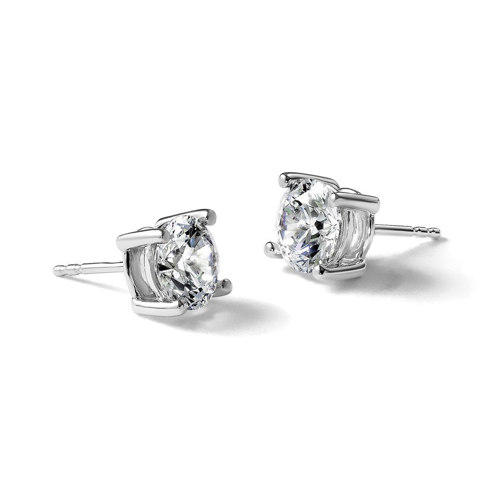 Round LGD 3 & 4 Prong Studs — 7.25 mm