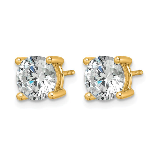 Round LGD 3 & 4 Prong Studs — 7.25 mm