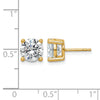 Round LGD 3 & 4 Prong Studs — 7.25 mm