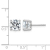 Round LGD 3 & 4 Prong Studs — 8.1 mm