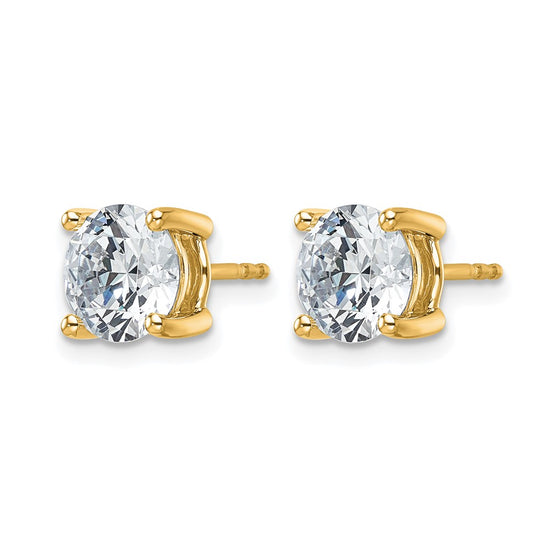 Round LGD 3 & 4 Prong Studs — 8.1 mm