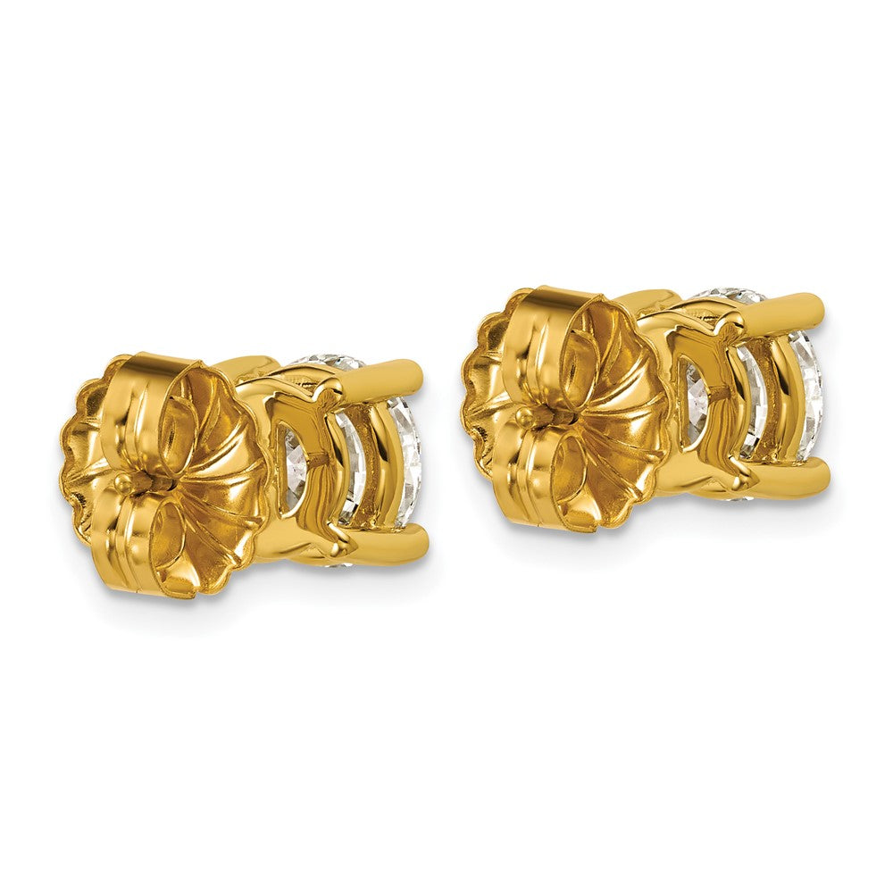 Round LGD 3 & 4 Prong Studs — 8.1 mm