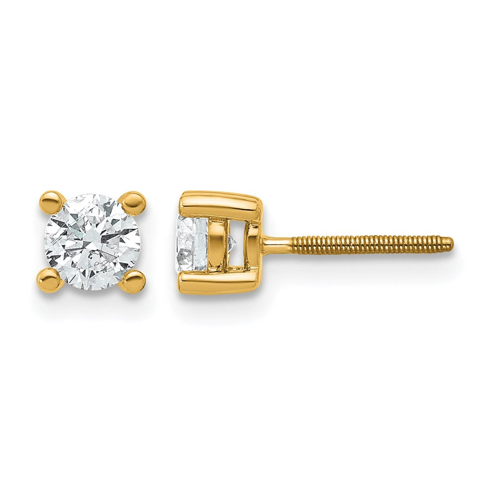 Round LGD 3 & 4 Prong Studs