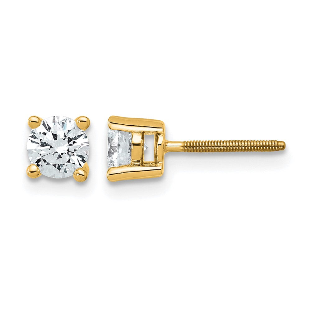 Round LGD 3 & 4 Prong Studs