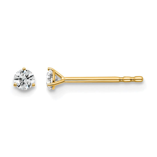 Round LGD 3 & 4 Prong Studs