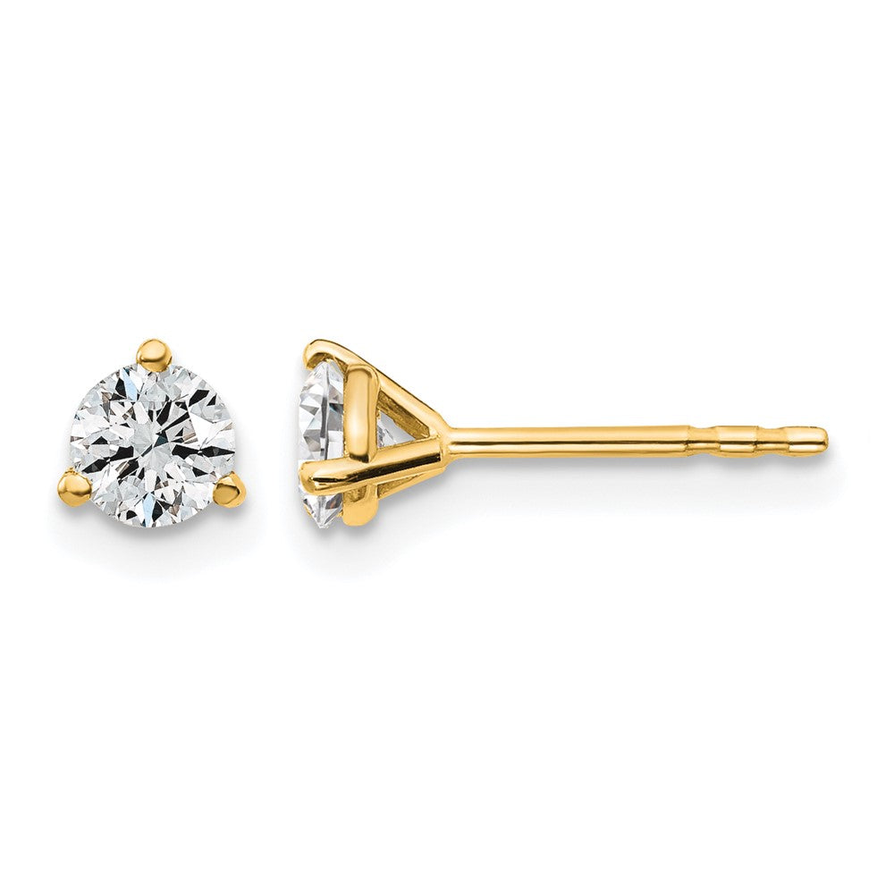 Round LGD 3 & 4 Prong Studs