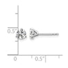 Round LGD 3 & 4 Prong Studs — 5.75 mm