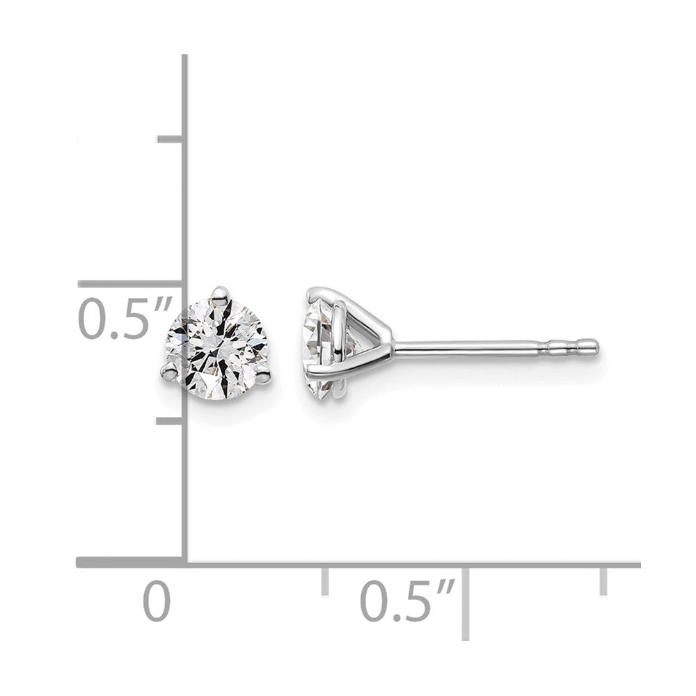 Round LGD 3 & 4 Prong Studs — 5.75 mm
