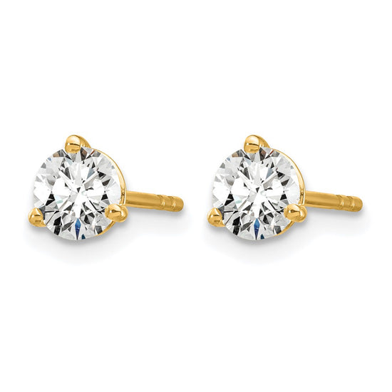 Round LGD 3 & 4 Prong Studs — 5.75 mm