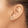 14k Yellow Gold 1 1/4 ctw Lab Grown Diamond VS/SI+ G+ Round 3 Prong Heavy Wt. Stud Earrings