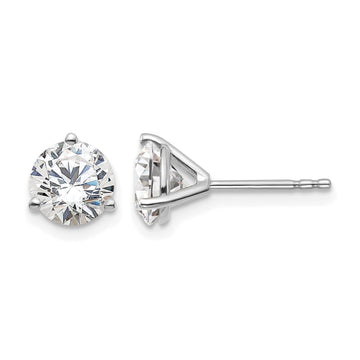 Round LGD 3 & 4 Prong Studs — 6 mm