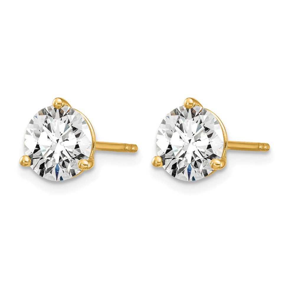 Round LGD 3 & 4 Prong Studs — 6 mm