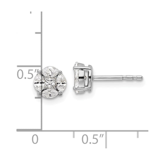 Gold Lab Grown Diamond Earrings