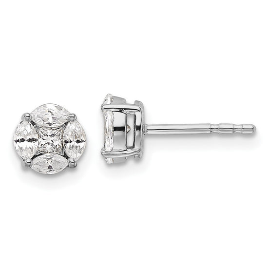 Gold Lab Grown Diamond Earrings