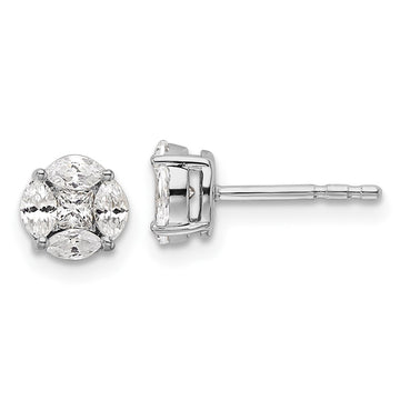 Gold Lab Grown Diamond Earrings