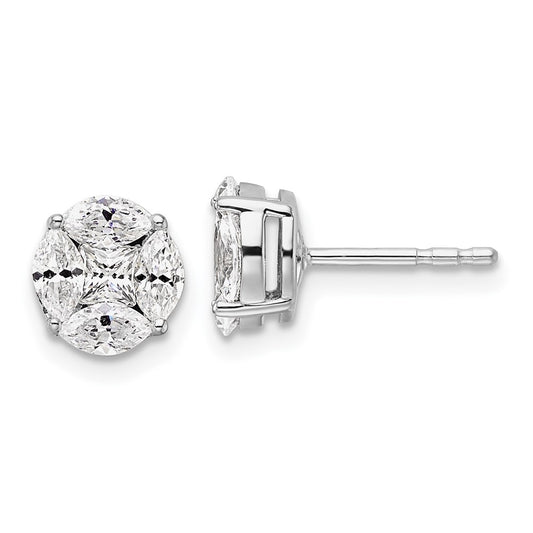Gold Lab Grown Diamond Earrings