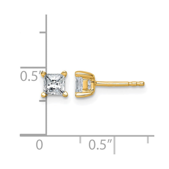 Princess Lab Grown Diamond Studs