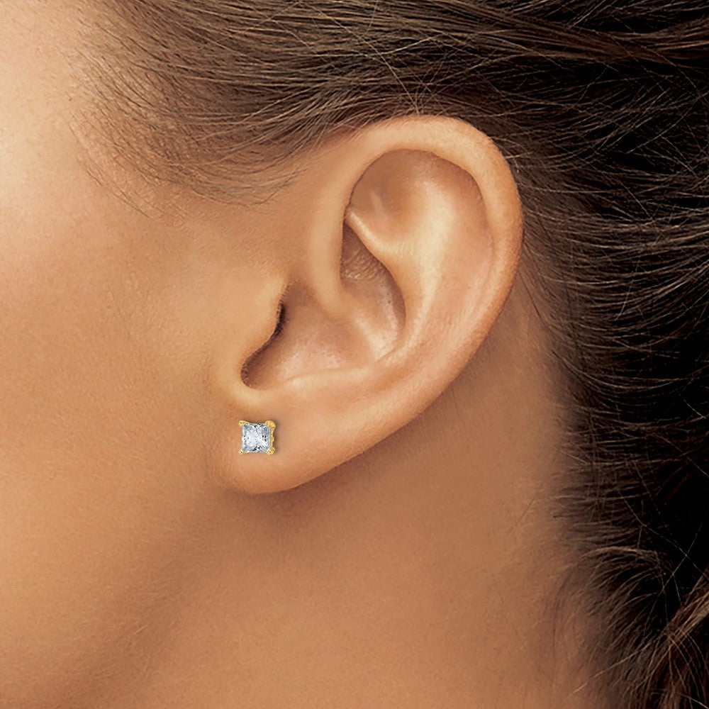 Princess Lab Grown Diamond Studs
