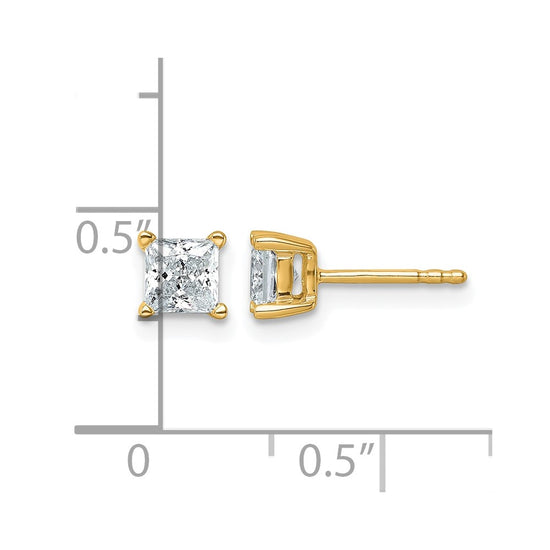 Princess Lab Grown Diamond Studs