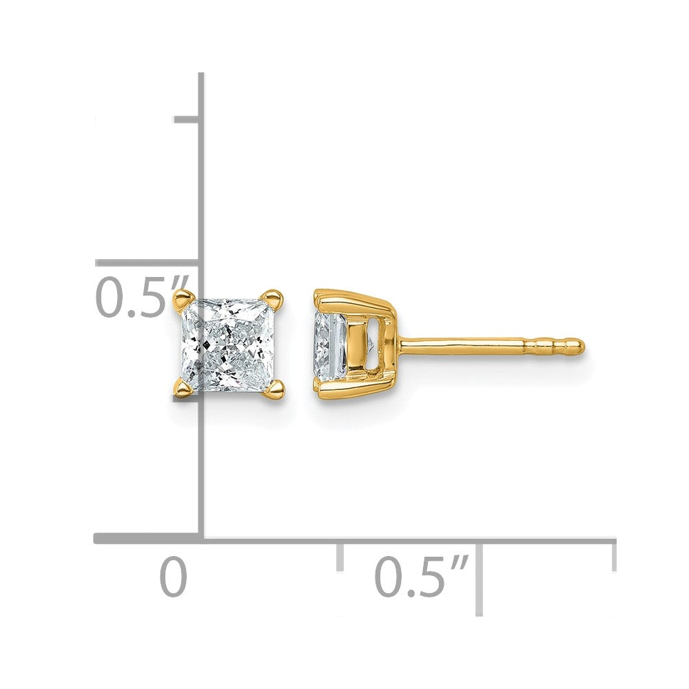 Princess Lab Grown Diamond Studs