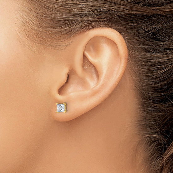 Princess Lab Grown Diamond Studs