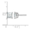 Princess Lab Grown Diamond Studs