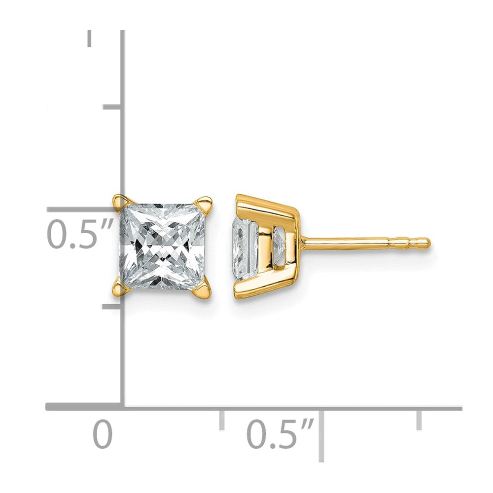 Princess Lab Grown Diamond Studs