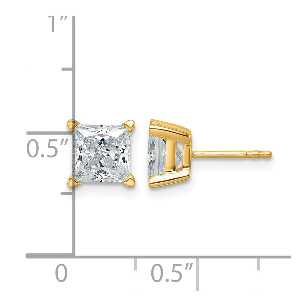 Princess Lab Grown Diamond Studs