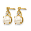 FWC Pearl and Diamond Earrings