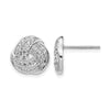 Diamond Love Knot Earrings