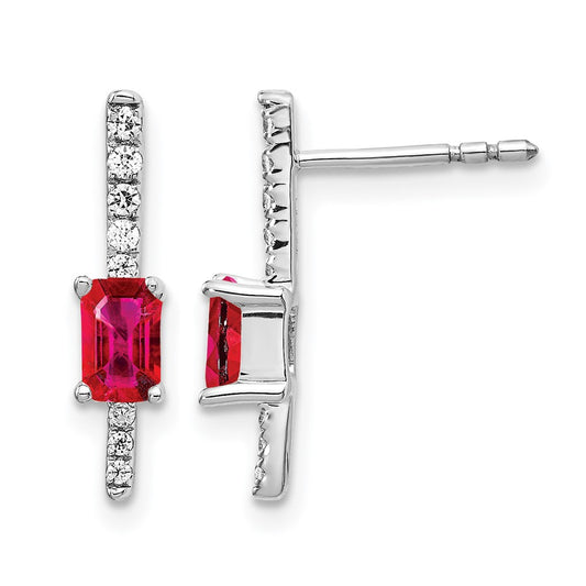 Diamond and Gemstone Fancy Earrings