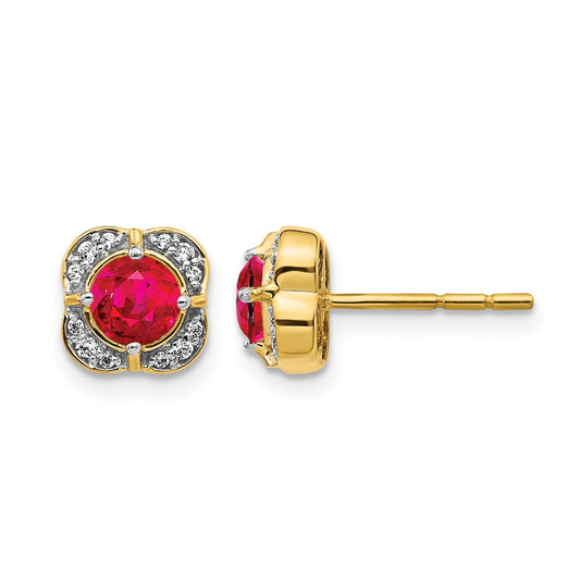 Diamond and Gemstone Fancy Earrings