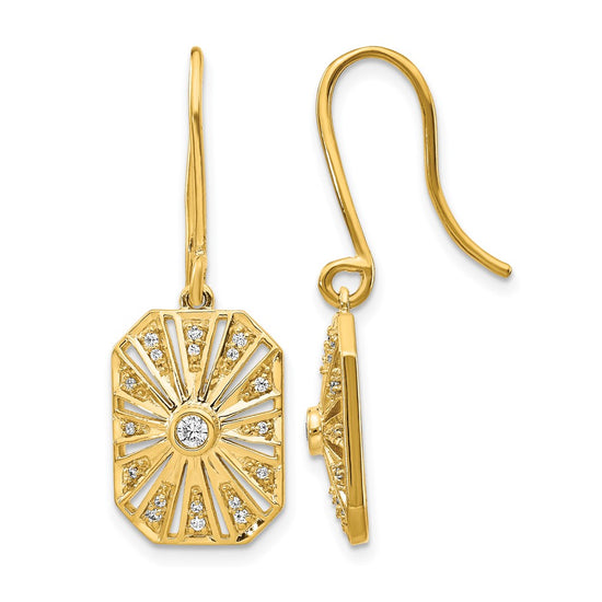 Diamond Vintage Earrings