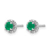 Gemstone & Diamond Earrings with Earring Jackets