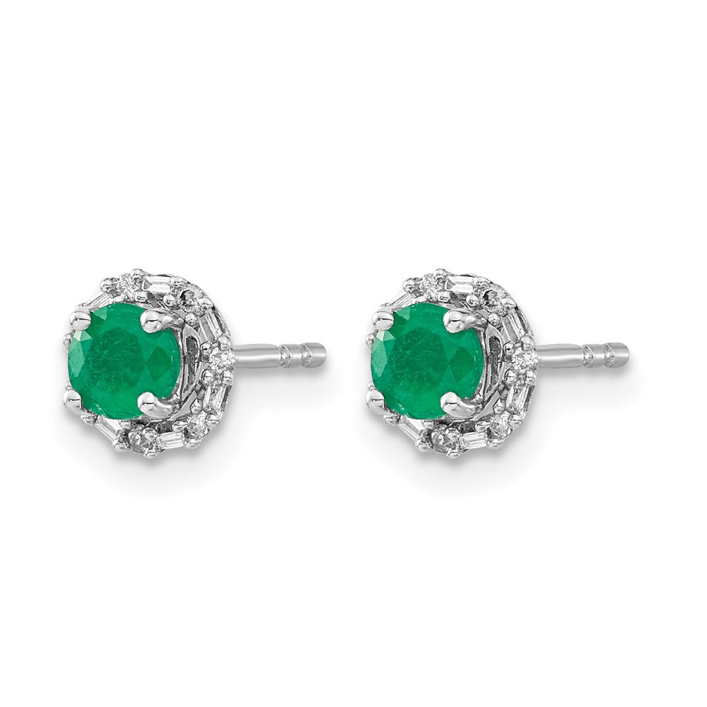 Gemstone & Diamond Earrings with Earring Jackets
