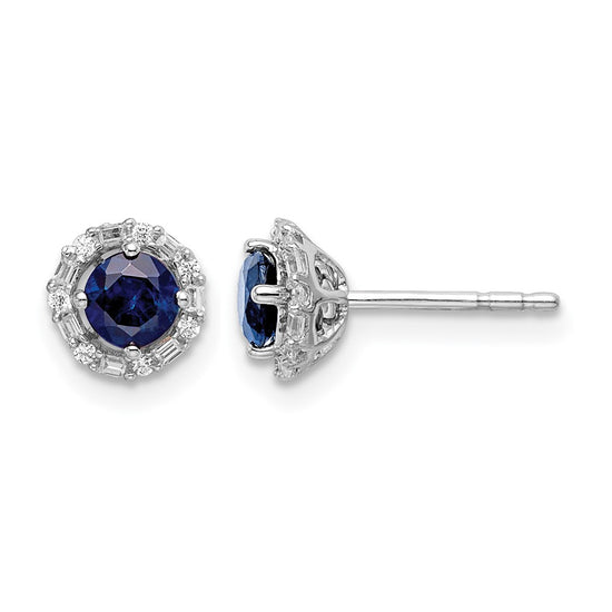 Gemstone & Diamond Earrings with Earring Jackets