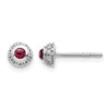 Diamond and Cabochon Gemstone Earrings