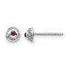 Diamond and Cabochon Gemstone Earrings